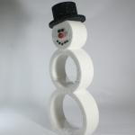 580mm (approx. 23 inches) high Snowman Shelves - PACK OF 5