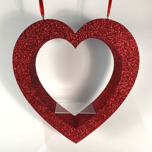300mm (approx. 12 inches) Heart VM Shelf - PACK OF 5