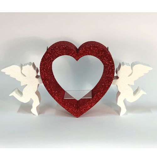 380mm (approx. 15 inches) VM Cupid-Heart Shelf