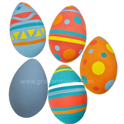 200mm Painted Polystyrene Egg