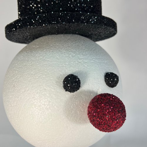 1420mm high - 3 Ball Polystyrene Snowman