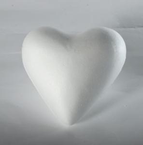 110 mm Polystyrene Heart - pack of 1