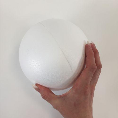 160 mm Polystyrene Ball  ( 2 hollow halves )