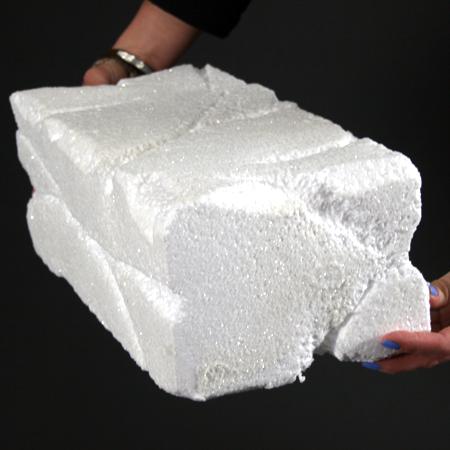 Pack of 10 - Polystyrene Ice Blocks/Bricks