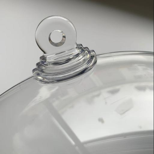 195 mm Clear Plastic Ball - Pack of 1