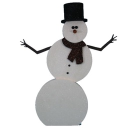 Little Steve - 1100 mm high Polystyrene Snowman