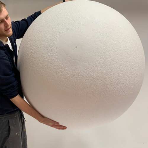 Polystyrene Balls Cut Polystyrene Balls Graham Sweet Studios Shop
