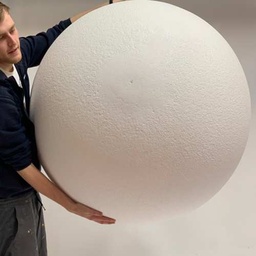 1000 mm polystyrene ball  - 2 solid halves