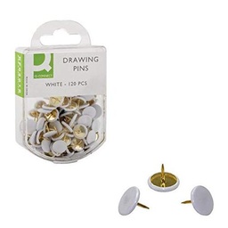 White Drawing / Push pins - box of 120