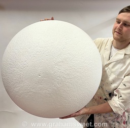 700mm polystyrene ball - 2 solid halves