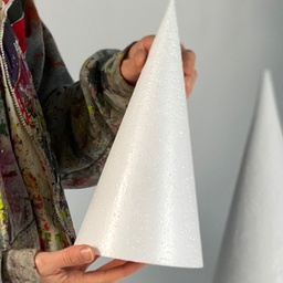 300mm high Polystyrene Cone - pack of 1