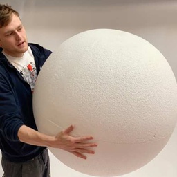 800 mm polystyrene ball  - 2 solid halves