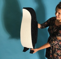 700mm high Stylised Polystyrene Penguin