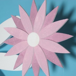 Pack of 5 - 180mm Polystyrene Flowers (design FL-DP 228)