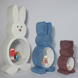 1165mm (approx. 4 foot) high polystyrene Bunny VM Shelf