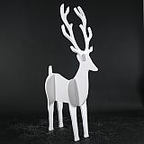 350mm (approx. 14 inches) 3D polystyrene Reindeer